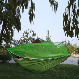 hamak campingowy z moskitierą 210x140cm