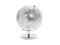 globus mały - globe silver & white
