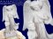 anioł stróż z dzieckiem - alabaster grecki