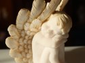 aniołek śpiący -alabaster grecki