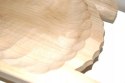 korytko koryto rzeźbione drewniane do potraw 40 cm