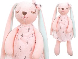 maskotka pluszowa królik różowy