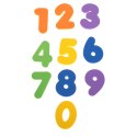 Zestaw zabawka edukacyjna do kąpieli wanny puzzle piankowe literki + cyfry