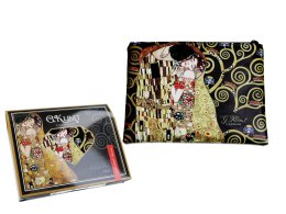 Kosmetyczka damska saszetka podróżna G.Klimt Pocałunek CARMANI