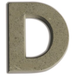 Litera d z betonu h:5 cm