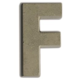 Litera f z betonu h:7,6 cm