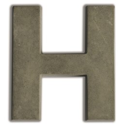 Litera h z betonu h:7,6 cm