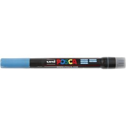 marker posca z pędzelkiem jasnoniebieski