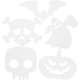 Motywy halloweenowe z kartonu 17-24 cm halloween
