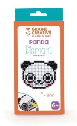 Naklejka diamentowa mozaika panda