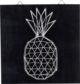 obrazek z gwoździ i muliny ananas
