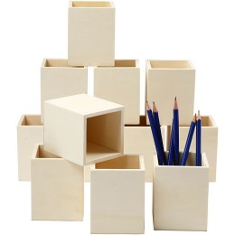 pudełko na ołówki kwadratowa podstawa