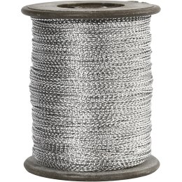 srebrny sznurek 0,5 mm 100 m
