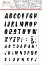 Stempelki w arkuszu alfabet 2