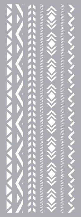 Szablon dekor 15x40 cm peruwiański wzór