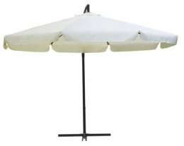 duży parasol ogrodowy składany z falbanką 350cm