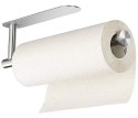 Uchwyt wieszak na ręczniki papier do kuchni łazienki metal srebrny 33 cm