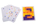 Gra logiczna układanka dla dzieci dziecka tetris + karty na prezent