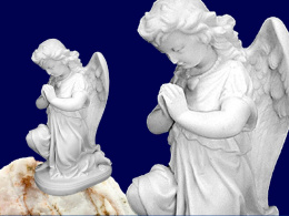 anioł -alabaster grecki