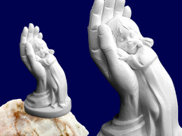 dziewczynka na dłoni alabaster grecki