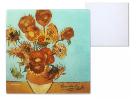 Deska szklana - V. van Gogh, Słoneczniki (CARMANI)