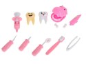 Dentysta zestaw lekarski hipopotam różowy prezent dla dziecka dziewczynki