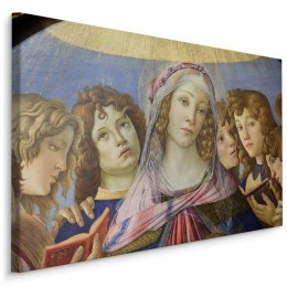 Obraz Na Płótnie Sandro Botticelli "Madonna Z Granatem" Reprodukcja