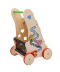 Pchacz chodzik drewniany kostka edukacyjna 6w1 prezent dla dziecka 1 rok