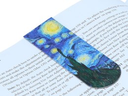 Zakładka do książek książki magnetyczna V. van Gogh gwiaździsta noc CARMANI
