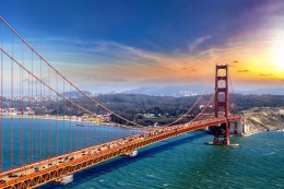 Fototapeta Golden Gate Bridge In San Francisco