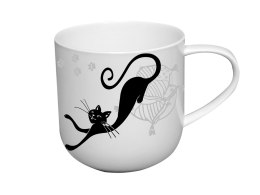 KUBEK XL na kawę herbatę z kotem na prezent dla kociary uroczy praktyczny