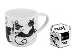 KUBEK XL na kawe herbatę koty czyścioszki 475ml na prezent dla dziewczyny