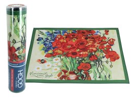 Podkładka na stół pod talerz ozdobna V. van Gogh wazon z kwiatami CARMANI