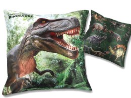 poduszka z wypełnieniem/suwak prehistoric world of dinosaurs carmani
