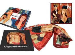 Chusta A. Modigliani Kobieta w kapeluszu i Mario Varvogli Carmani