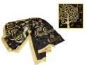 Chusta damska szal elegancki prezent dla kobiety Klimt Drzewo życia Carmani