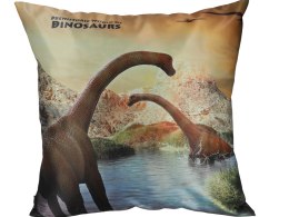 Poduszka z wypełnieniem/suwak  prehistoric world of dinosaurs CARMANI