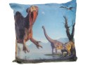 poduszka z wypełnieniem/suwak  prehistoric world of dinosaurs carmani
