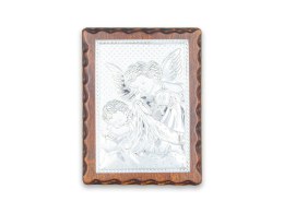 obrazek na drewnie anioł stróż