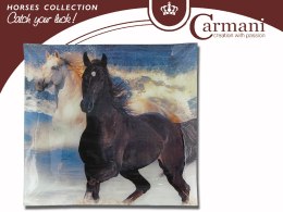 talerz dekoracyjny konie 30x30cm