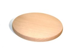 deska do krojenia drewniana okrągła 16 cm