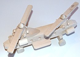 helikopter drewniany drewniany polski
