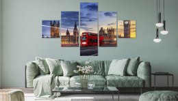 Obraz Wieloczęściowy Panorama Westminsteru I Big Bena, Londyn