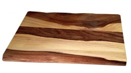 Deska drewniana kuchenna do krojenia siekania serwowania drewno orzechowe