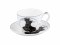 ZESTAW filiżanka ze spodkiem do kawy herbaty z kotami na prezent 475 ml XL