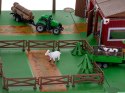ZESTAW XXL zabawka dla dziecka 3 4 5 lat na prezent farma plansze figurki