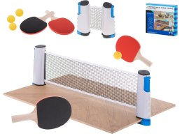 Tenis stołowy ping pong siatka paletki zestaw