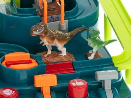 Tor przeszkód interaktywny parking wyścigi jaskinia dinozaur zabawka