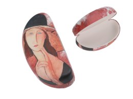 Etui z klapką na okulary A. Modigliani Kobieta w kapeluszu