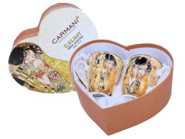 Kubki w sercu G. Klimt Pocałunek CARMANI